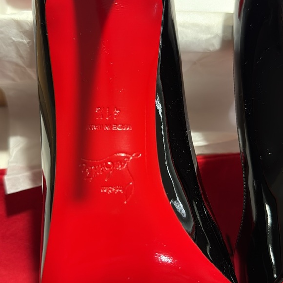Christian Louboutin Pigalle Follies 85 Black 41.5 NEW - Picture 8 of 11